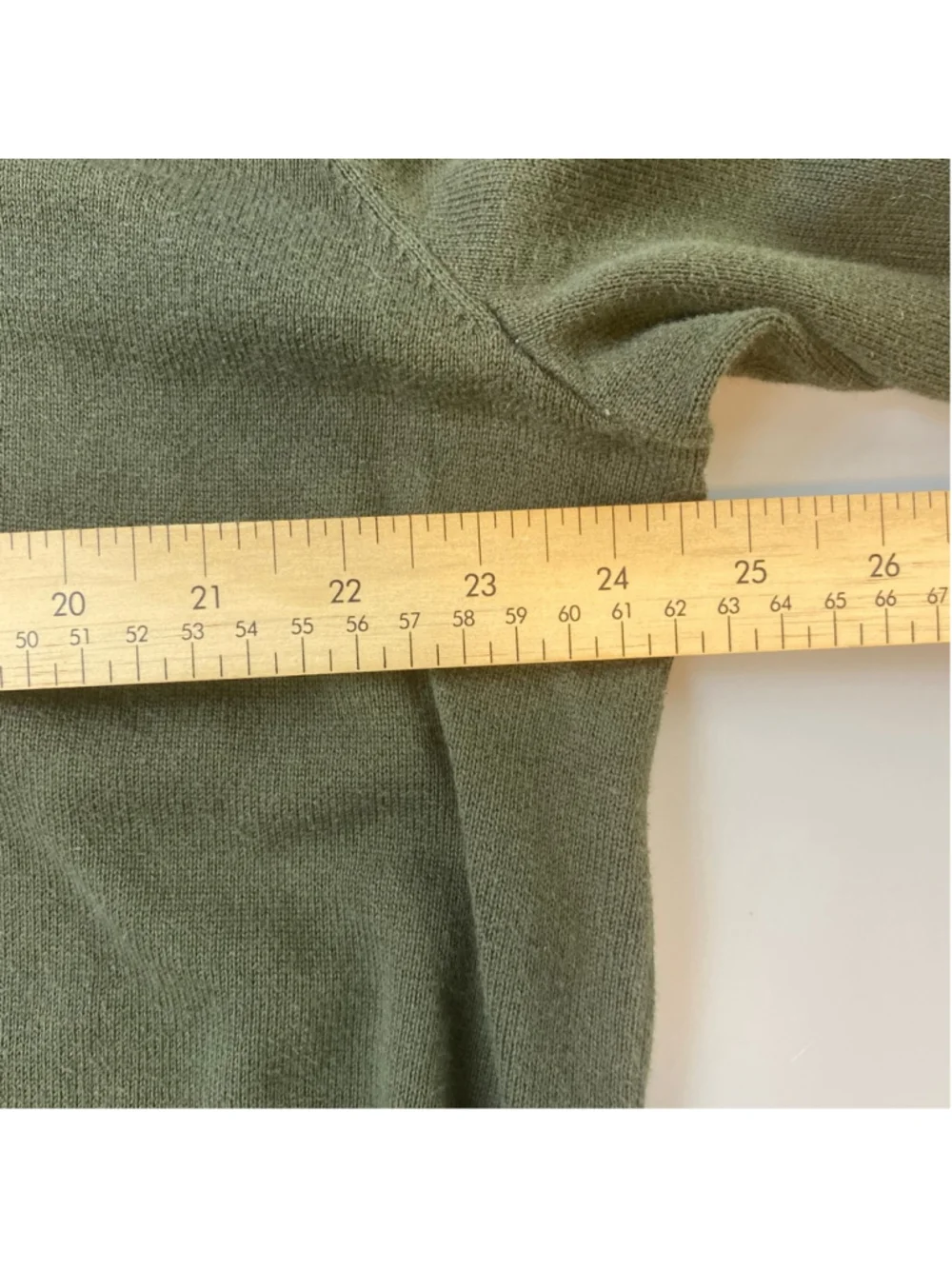 Polo Ralph Lauren V-Neck Sweater XXL Green Pima Cotton Classic Knit Minimalist